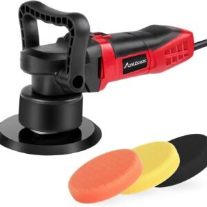 AVID POWER Buffer Polisher, 6-inch Dual Action/DA Polisher for Car Detailing, Random Orbital Car Buffer Polisher Waxer Kit with Variable Speed & 3 Polishing Pads