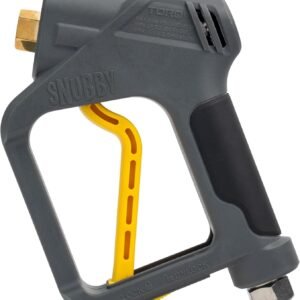 Chemical Guys Snubby Pressure Washer Gun with Foam Cannon Attachment – Short Handle for Gas and Electric Pressure Washers, Foam Sprayer Ideal for Car Washing, Detailing, and Home Cleaning Projects